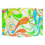 Vibrant Tropical Swirls Custom Binder binders