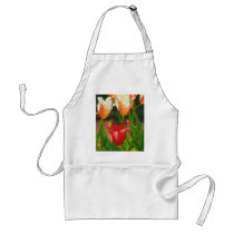 Vibrant Tulips aprons by CarolinaPixel Vibrant Tulips aprons