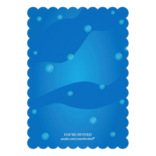 Vibrant Under the Sea Baby Shower Invitations