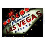 Vibrant Vegas Sign - Cards
