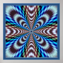 Vibration Illusion Poster