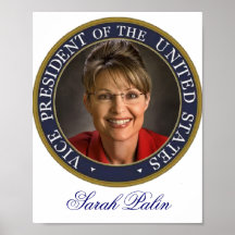 Vice President Sarah Palin Print