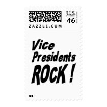 Vice Presidents Rock ! Stamp