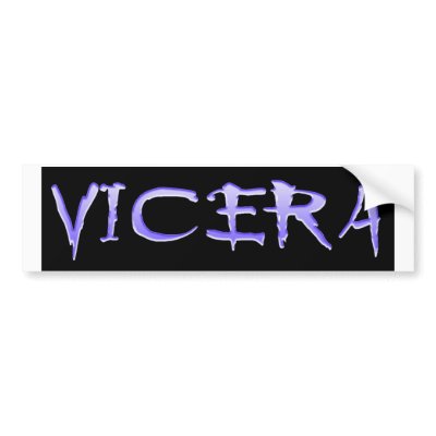 VICERA Bumper sticker by Vicera