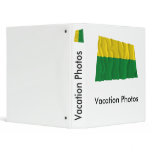 Vichada Waving Flag 3 Ring Binder