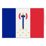 Vichy, France flag Card