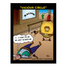 "Vicious Circle" Postcards