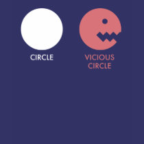 Vicious Circle Women's Dark Tee t-shirts