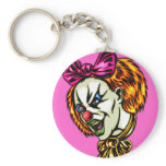 Vicious Female Clown Key Chain