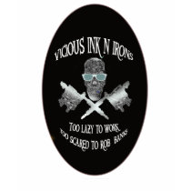 Vicious ink ank and Irons promo t-shirts