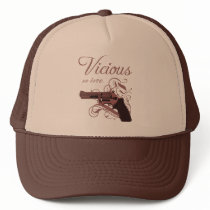 Vicious Pink Gun hats