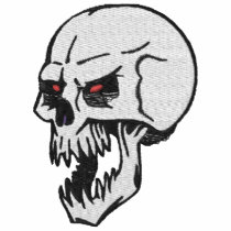 Vicious Skull Embroidered Shirt embroidered shirts by fathersdaytshirts Vicious Skull Embroidered Shirt embroidered shirts