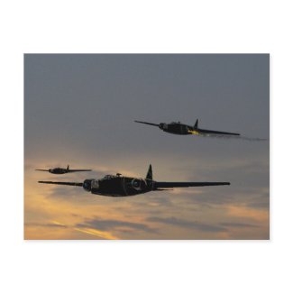 Vickers Wellington postcard