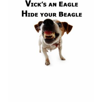 Vick's an Eagle shirt