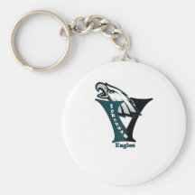 Vicksburg Eagles Football Keychains