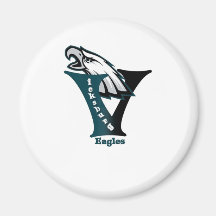 Vicksburg Eagles Football Magnet