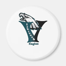 Vicksburg Eagles Football Refrigerator Magnets