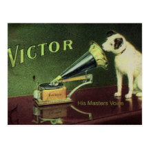 Victor 1899 postcard