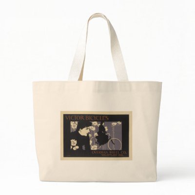 Victor Bicycles Overman Wheel Co., Will Bradley Bags by vintagegiftmall