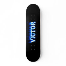 victor ghost flame skateboard graphic design by ma by mantisgraffix victor ghost flame skateboard graphic design by ma