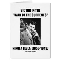 Victor In the "War Of The Currents" cards by wordsunwords Victor In the "War Of The Currents" cards