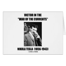Victor In the "War Of The Currents" cards by wordsunwords Victor In the "War Of The Currents" cards