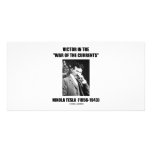 Victor In the "War Of The Currents" Custom Photo Card
