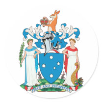 victoria, Australia stickers