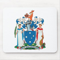Victoria Coat of Arms Mousepad