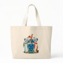 Victoria Coat of Arms Tote Bag by FlagTshirts Victoria Coat of Arms Tote Bag