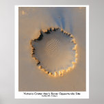 Victoria Crater Mar's Rover Landing Site posters