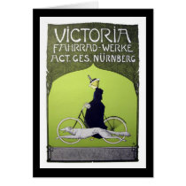 Victoria Fahrrad-Werke (Bicycle Works) Greeting Cards