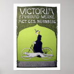 Victoria Fahrrad-Werke Vintage Bicycle Print
