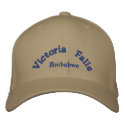 Victoria Falls Zimbabwe Cap embroidered hats by victoriafallsguide Victoria Falls Zimbabwe Cap embroidered hats