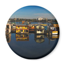 Victoria floating houses 3 magnets by alinphoto Victoria floating houses 3 magnets