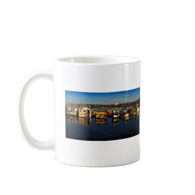 Victoria floating houses 3 coffee mugs by alinphoto