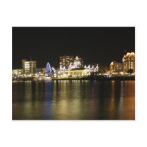 Victoria Harbour Lights Post Card