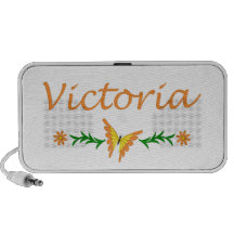 Victoria (Orange Butterfly) PC Speakers