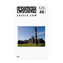 Victoria Parliament Building 1 Stamp
