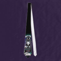"Victoria" Steam Punk Faerie Art Tie
