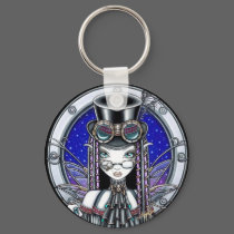 "Victoria" Steam Punk Faerie Keychain