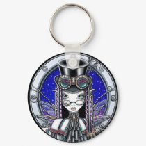 "Victoria" Steam Punk Faerie Keychain