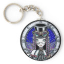 "Victoria" Steam Punk Faerie Keychain
