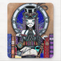 "Victoria" Steam Punk Faerie Mouspad mousepads