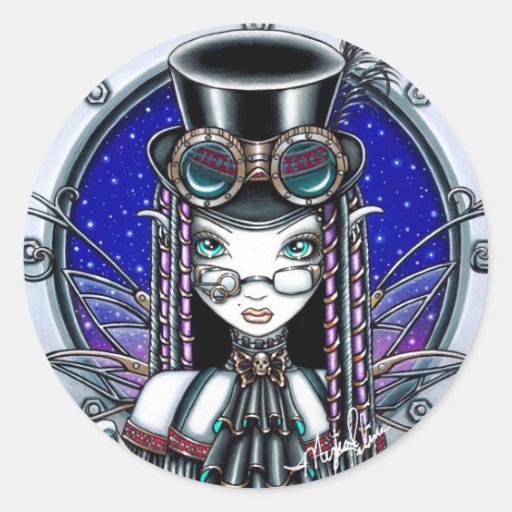 Victoria Steam Punk Faerie Stickers
