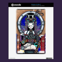 Victoria Steampunk Fairy Kindle 2 Skin skins
