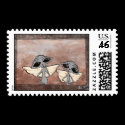 Victorian Aliens Postage Stamp by Quantum_Art_Nerd Victorian Aliens Postage Stamp
