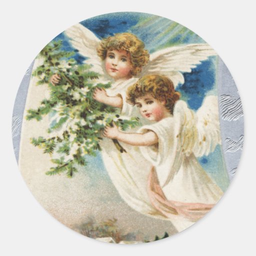 7,000+ Christmas Angel Stickers and Christmas Angel Sticker Designs Zazzle