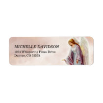 Victorian Angel  Return Address Labels labels