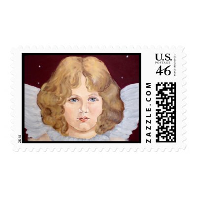 Victorian angel with wings by Lesleysloft